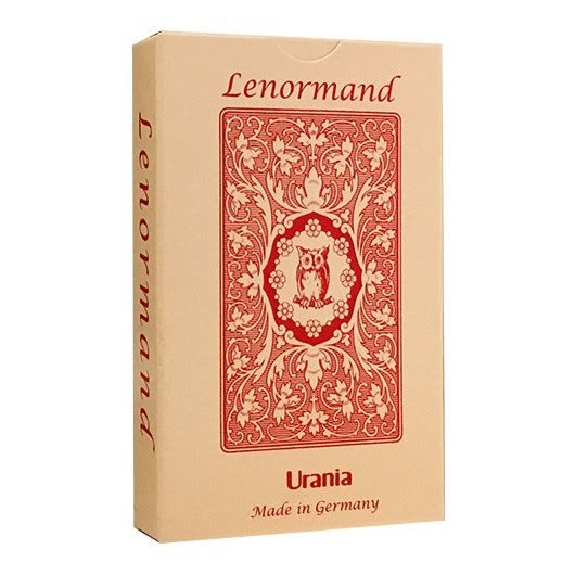 Lenormand Red Owl (с англ.стихами)